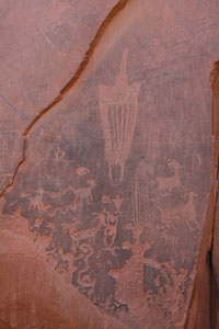  petroglyphs near Moab